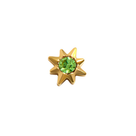 Celestial Skies Floating Star Charm (Gold)