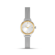 Avery Mesh 23mm Watch (Two Tone)