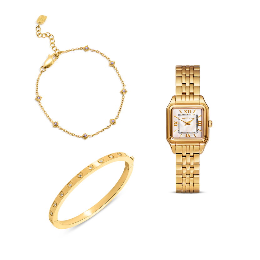 Essence Watch & Styling Set (Gold)