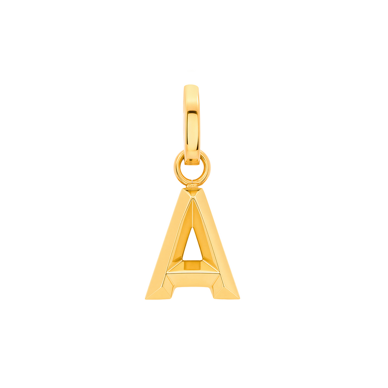 Knife Edge Pendant (Gold)