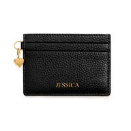Leather Card Holder (Black)