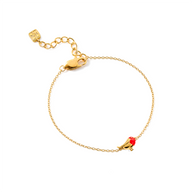 Festive Friends Rosie Robin Bracelet (Gold)