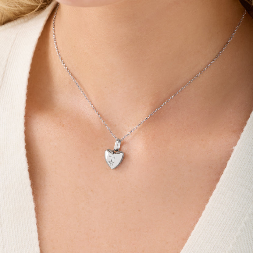 Murphys Sketches x Abbott Lyon Lucky Locket Necklace (Silver)
