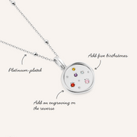 The Story of Us Coin Necklace (Silver)
