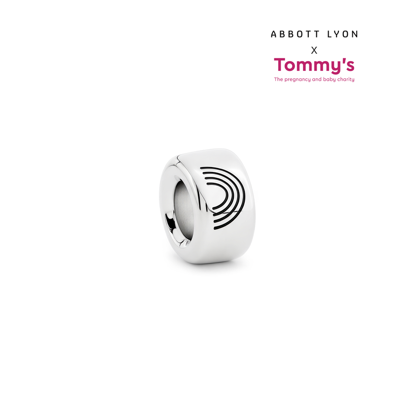 Tommy's Charity Rainbow Charm (Silver)