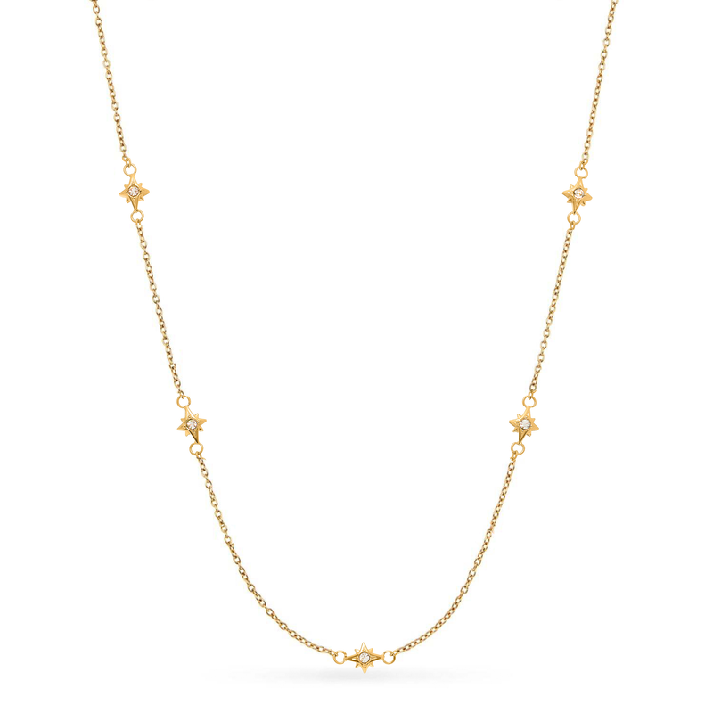 Written In The Stars Chain Necklace (Gold)