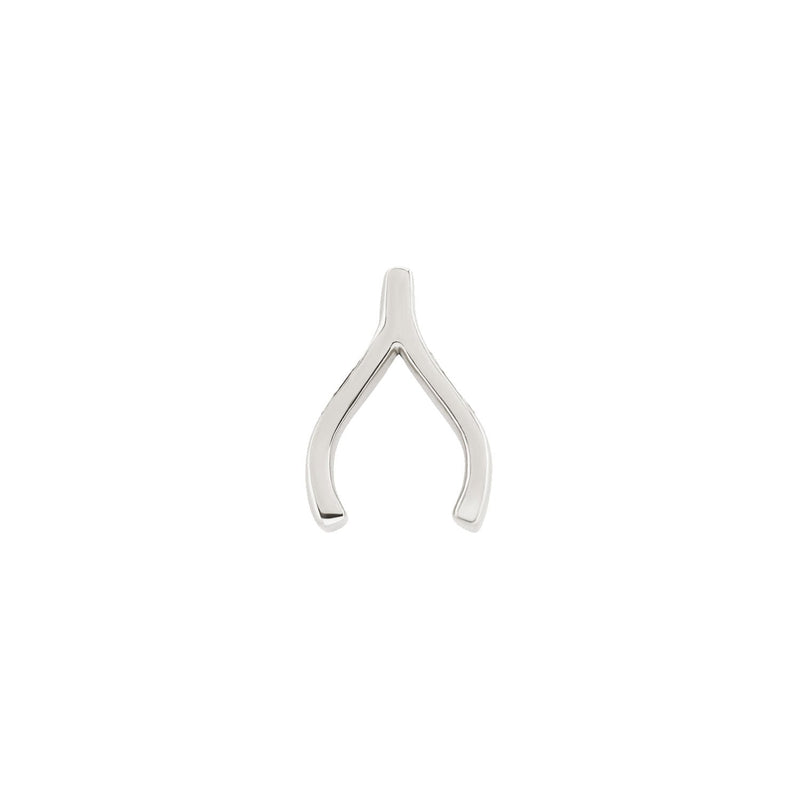 Made Mine Charms - Wishbone Charm (Silver)