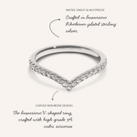 Wishbone Ring (Silver)