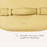 Small Vanity Cosmetic Bag (Butter Yellow)