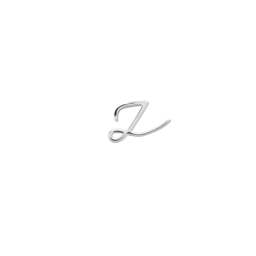 Made Mine Script Letter Bracelet (Silver)