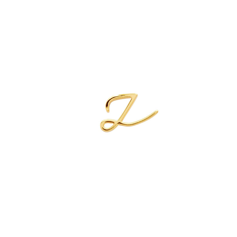 Made Mine Script Letter Bracelet (Gold) - Clientbase