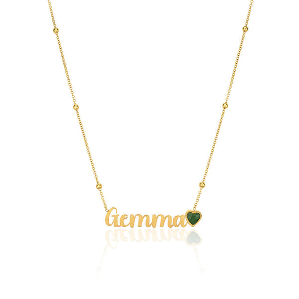 Curb Chain Necklace 18 in (Champagne)