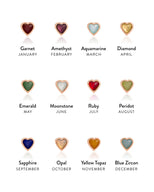 Birthstone Name Necklace (Rose Gold)