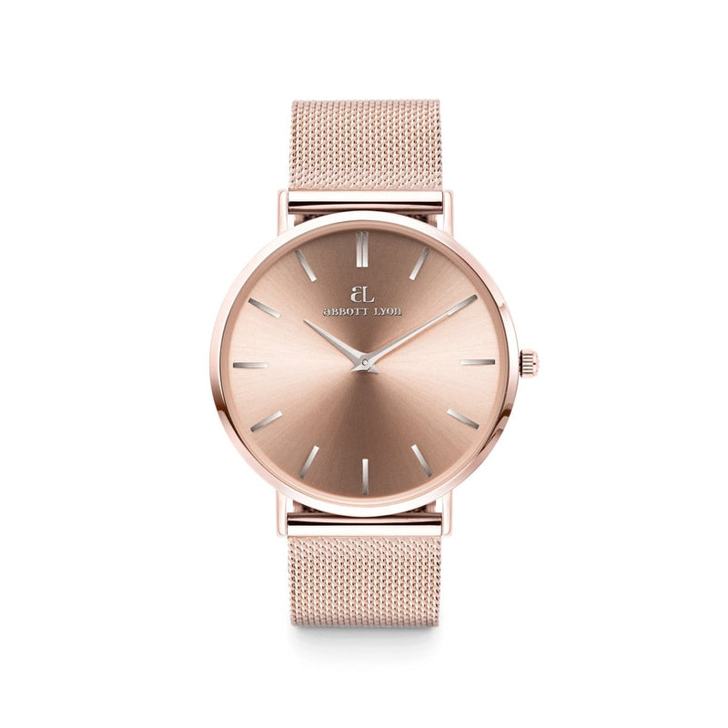 The Blush Stellar 40 Watch (Blush/Silver) Personalised watches