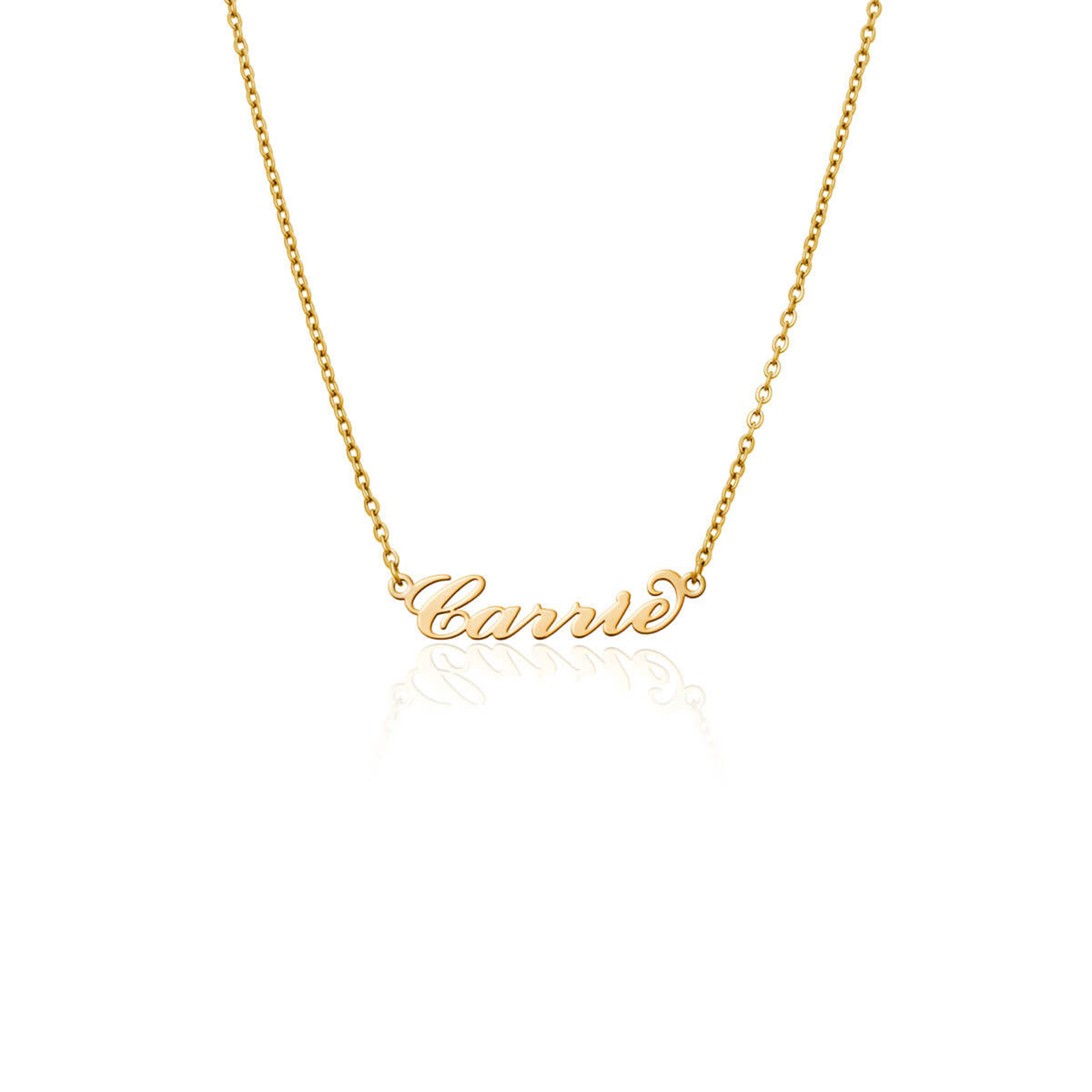 Carrie Name Necklace
