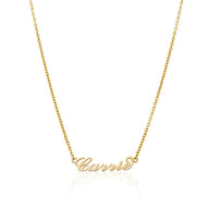 Carrie Name Necklace (Gold)