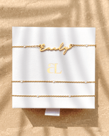 Crystal Custom Body Chain (Gold)