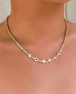 Custom Tennis Name Set (Gold)