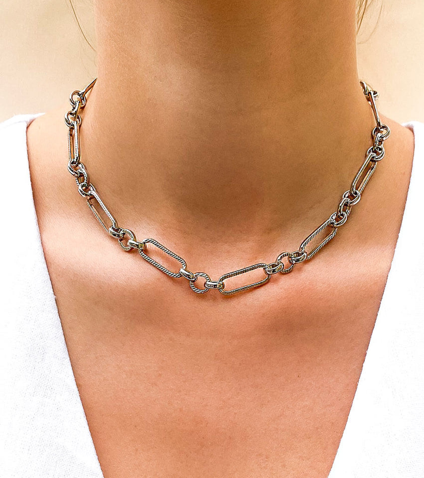 Figaro Chain Bundle (Silver)