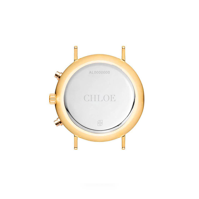 Gold Pearl Link Nueva 40 Watch