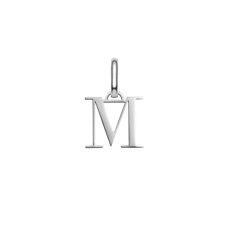 Letter Pendant (Silver)