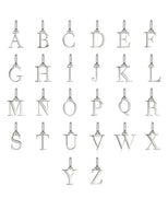 Letter Pendant (Silver)