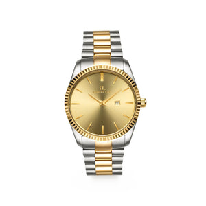 Silver Chain Champagne Belgravia 36 Watch