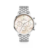 Silver Pearl Link Nueva 40 Watch