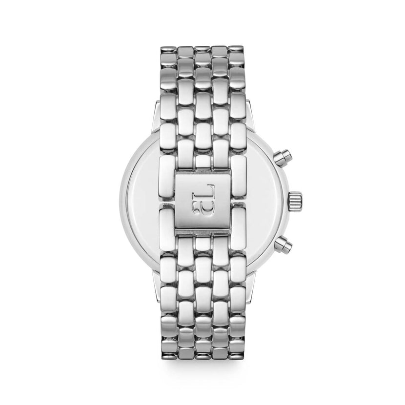 Silver Pearl Link Nueva 40 Watch