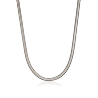 Snake Chain Necklace (Silver)