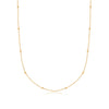 Sphere Chain Necklace 18-20in (Gold)