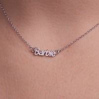 Barbie Necklace (Silver)