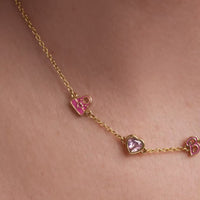Barbie Fixed Charm Necklace (Gold)
