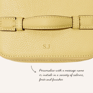 Small Vanity Cosmetic Bag (Butter Yellow)