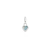 Stacey's Stories Mini Heart Birthstone Pendant (Silver)