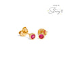 Stacey's Stories Mini Birthstone Stud Earrings (Gold)