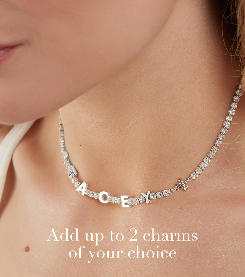 Swarovski Crystal White Rhodium-Plated Subtle Star Bolo Bracelet |  Geometric jewelry, Bracelets women fashion, Jewelry