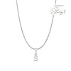 Stacey's Stories Initial Necklace (Silver)