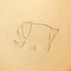 Stamped - Elephant Disc Icon (Gold)
