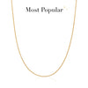 Stacey's Stories Fine Chain Necklace (Gold)
