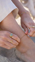 Sphere Chain Anklet (Gold)