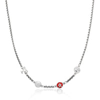 Alex Greenwood Charm Builder Necklace (Silver)