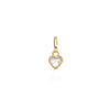 Stacey's Stories Mini Heart Birthstone Pendant (Gold)