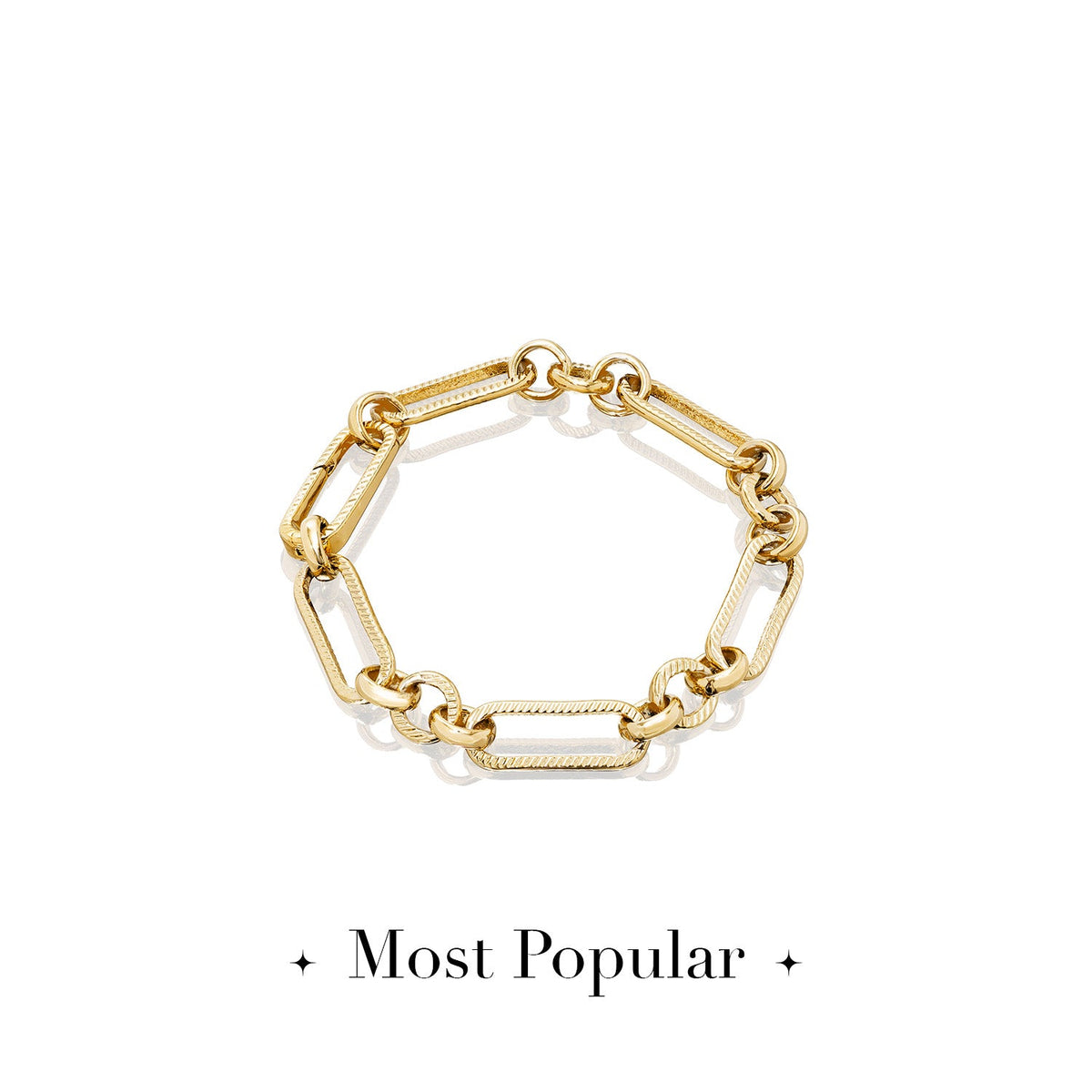 Figaro Chain Bracelet
