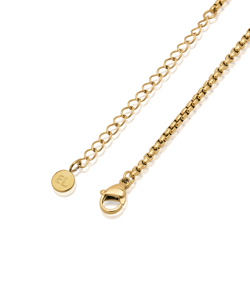 Enamel Charm Builder Necklace (Gold)
