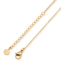 Mini Heart Birthstone Necklace (Gold)
