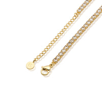 Crystal Charm Builder Necklace (Gold)