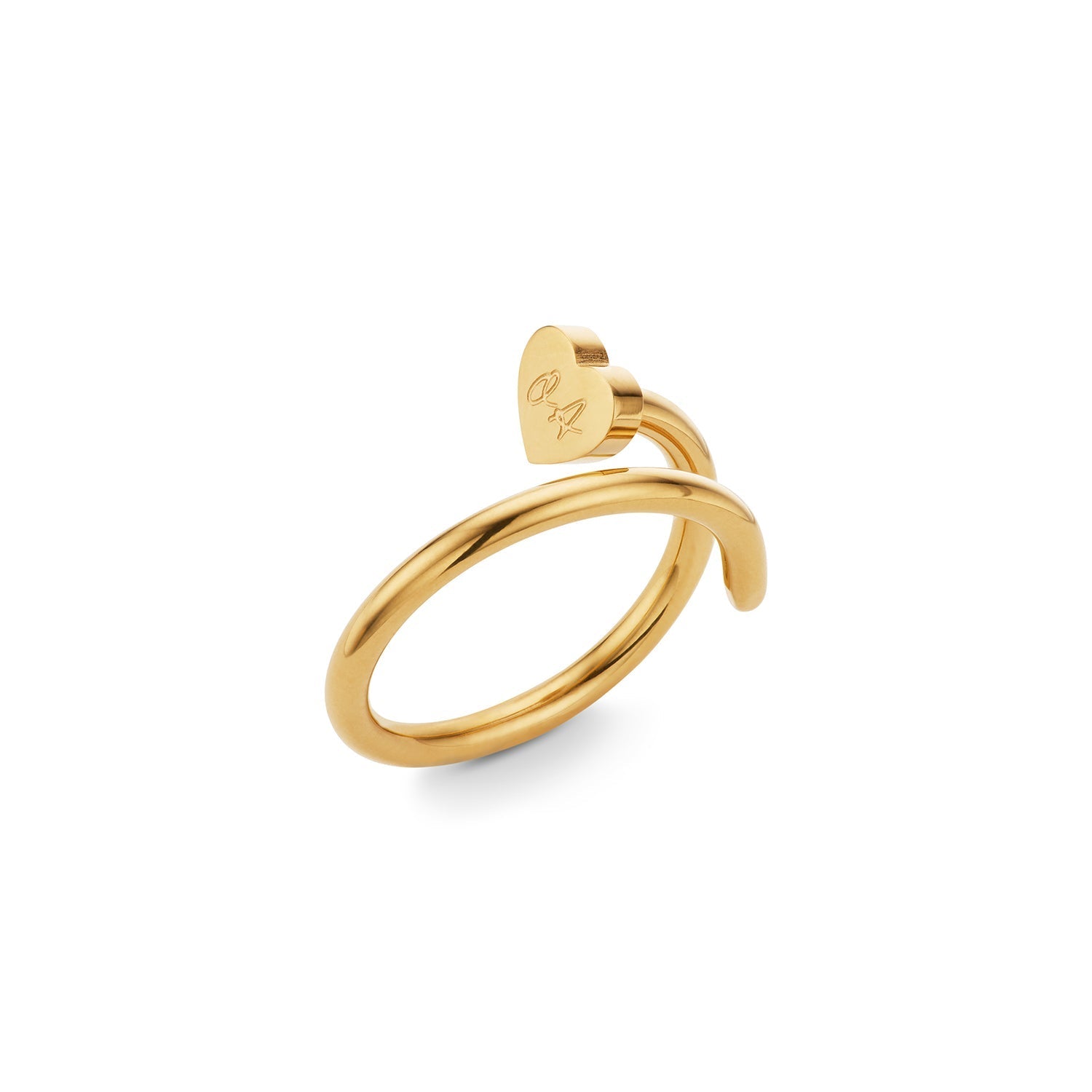 Custom Nail Ring (Gold) – Abbott Lyon