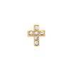 Charm Builder - Crystal Cross Charm (Gold)