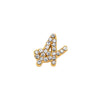 Charm Builder - Pave Initial Charm (Gold)